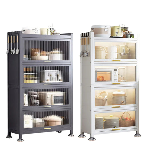 Armario FlexHome disponible en negro grafito y blanco